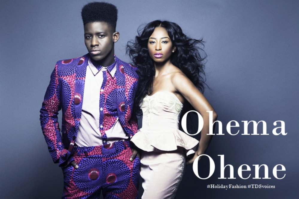 Ghanaian heritage with a British twist by Ohema Ohene #HolidayFashion #TDSvoices