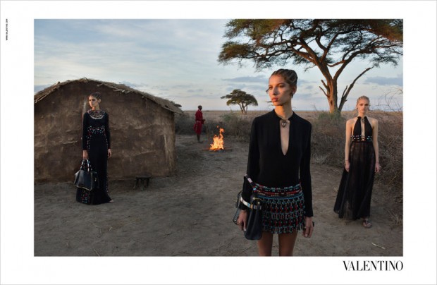Valentino Spring Summer 2016 Ad Campaign (Photo by Steve McCurry/Courtesy of Valentino)