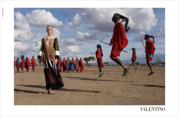 Valentino Spring Summer 2016 Ad Campaign (Photo by Steve McCurry/Courtesy of Valentino)