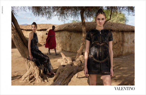 Valentino Spring Summer 2016 Ad Campaign (Photo by Steve McCurry/Courtesy of Valentino)