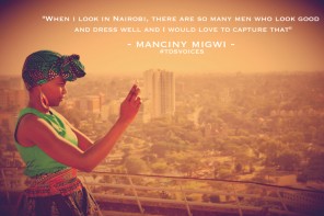 Manciny Migwi and Her Take on Men’s Wear Fashion in Kenya