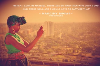 Manciny Migwi and Her Take on Men's Wear Fashion in Kenya